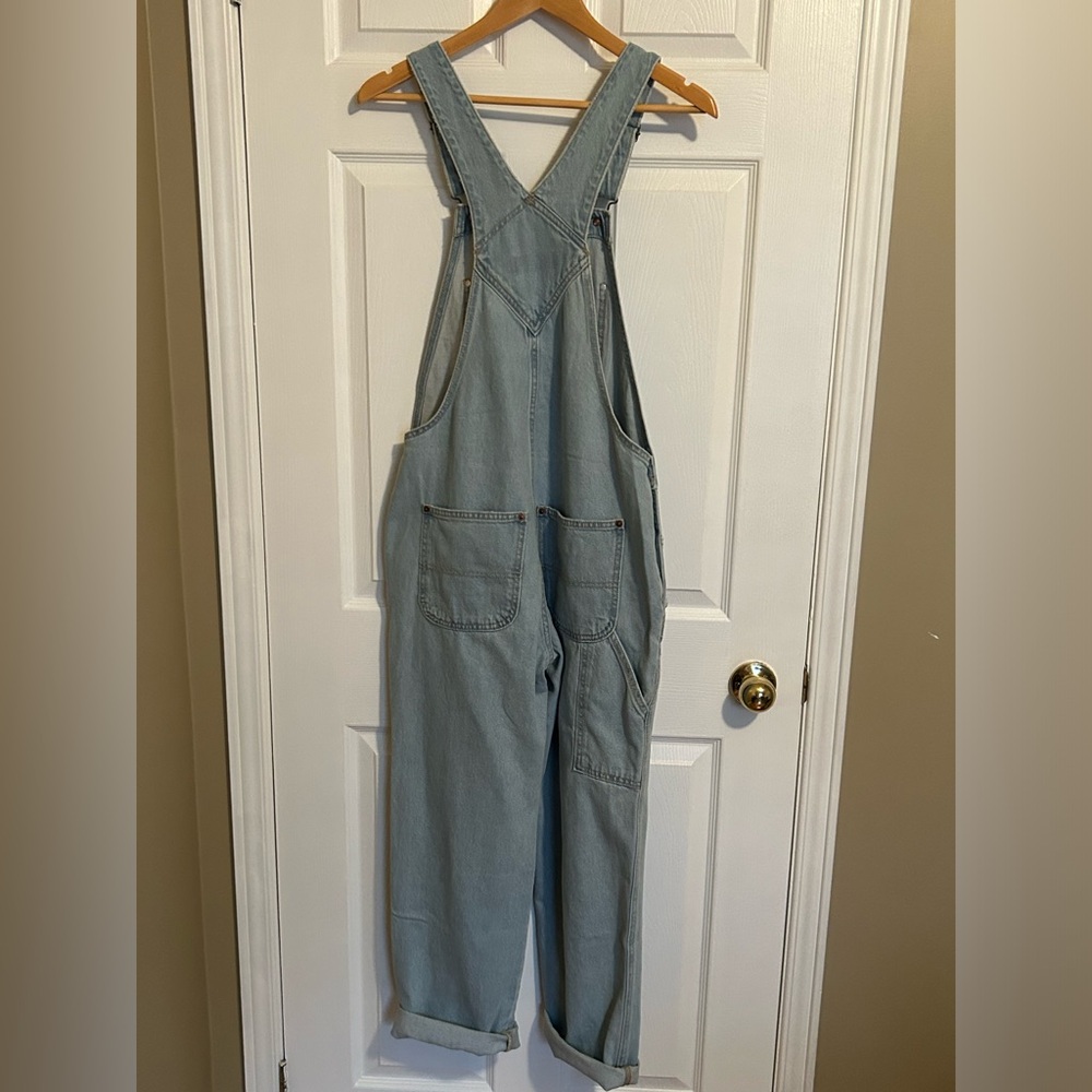 NEW light denim overalls - Picture 6 of 7